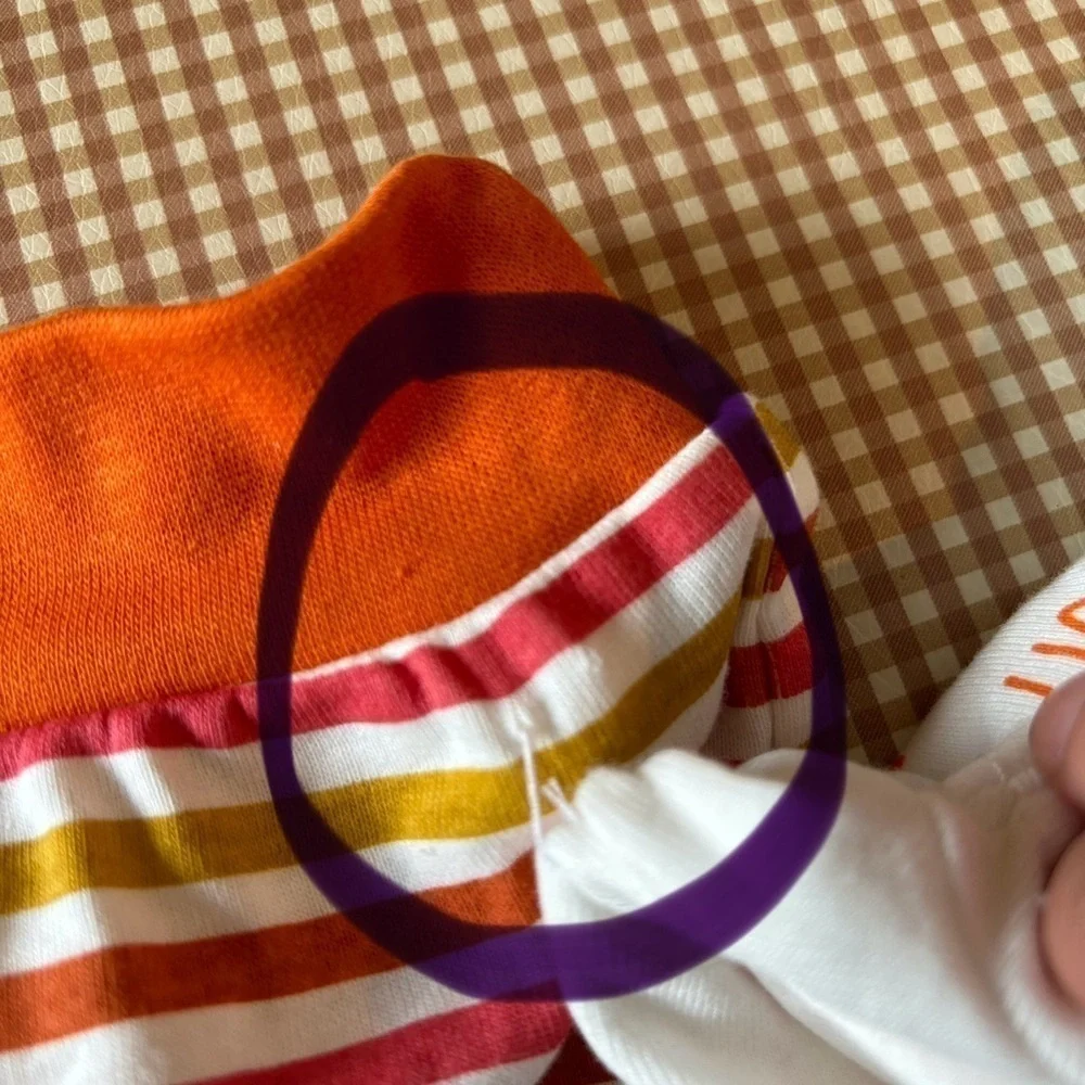 RAE DUNN PUMPKIN SPICE BABY 3 piece set bodysuit/pants & hat.Baby boy girl 0-3mo